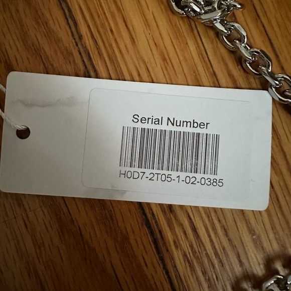 JW Pei Fae Mini Green Croc w/Removable Chain - Picture 4 of 5